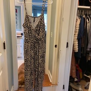 Savvi Leopard jumpsuit